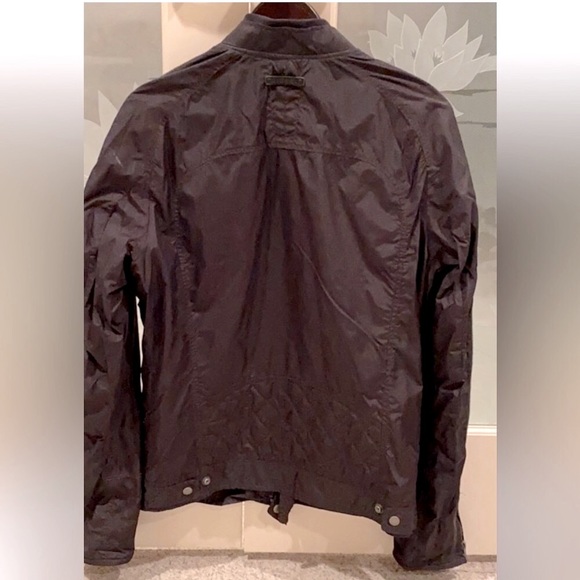 Diesel lightweight nylon biker jacket. - Picture 3 of 11